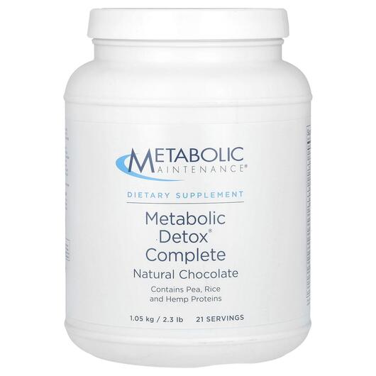 Основное фото товара Metabolic Detox Complete Natural Chocolate, Детокс и очистка, 1.0