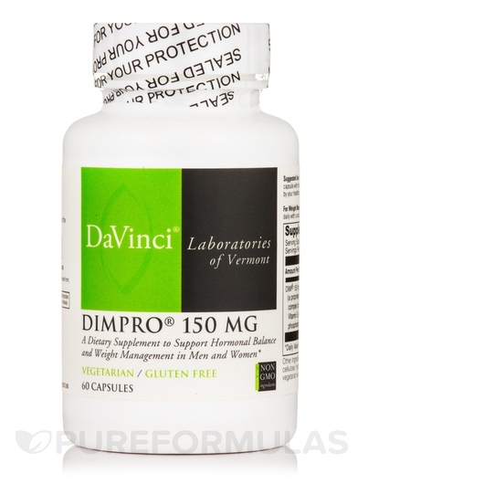 Основное фото товара DaVinci Laboratories, Дииндолилметан, DIMPro 150 mg, 60 капсул