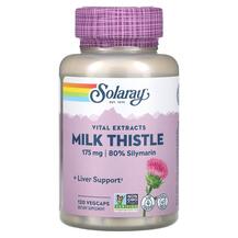 Vital Extracts Milk Thistle 175 mg Расторопша Solaray