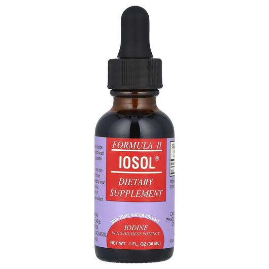 Основное фото товара TPCS, Иосол Йод, Iosol Formula II, 30 мл