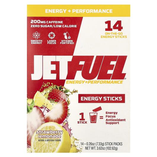 Основное фото товара JetFuel Energy + Performance Energy, Энергетический напиток, 7.33