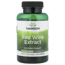 Red Wine Extract 500 mg Листья красного винограда Swanson Red Wine Extract 500 mg Листья красного винограда Swanson