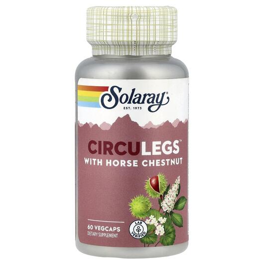 Основное фото товара Поддержка вен ног, CircuLegs with Horse Chestnut, 60 капсул