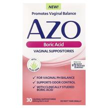 Boric Acid Vaginal Suppositories 600 mg Борная Azo