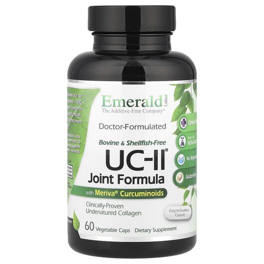 Основное фото товара Emerald, Поддержка суставов, UC-II Joint Formula, 60 капсул
