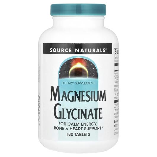 Основное фото товара Магний Глицинат, Magnesium Glycinate, 180 таблеток