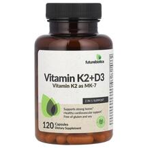 Vitamin K2 + D3 Витамин K2 + D3 в виде MK-7 Future