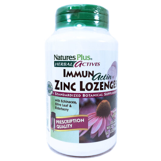 Основное фото товара ImmunActin Zinc Wild Cherry, Цинк со вкусом дикой вишни, 60 конфе