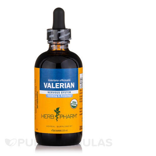 Основне фото товара Herb Pharm, Valerian, Валеріана, 120 мл