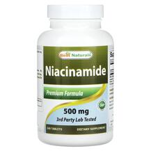 Ніацинамід Niacinamide 500 mg Best Naturals Ніацинамід Niacinamide 500 mg Best Naturals