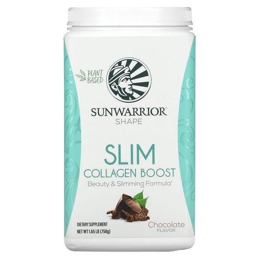 Основное фото товара Sunwarrior, Коллаген, Shape Slim Collagen Boost Chocolate, 750 г