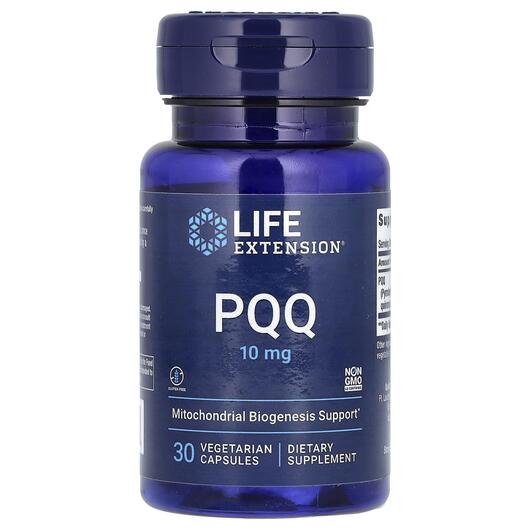 Основное фото товара Life Extension, Пирролохинолинхинон 10 мг, PQQ Caps, 30 капсул