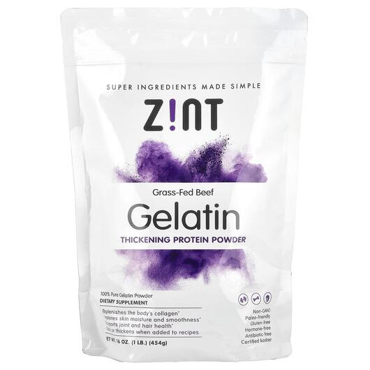 Основное фото товара Grass-Fed Beef Gelatin Thickening Protein Powder, Говяжий Желатин