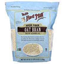 Отруби High Fiber Oat Bran Hot Cereal Bob's Red Mill