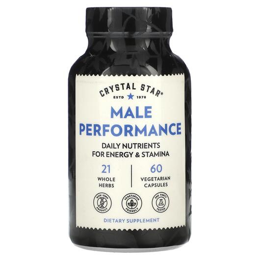 Основное фото товара Crystal Star, Поддержка Либидо, Male Performance, 60 капсул