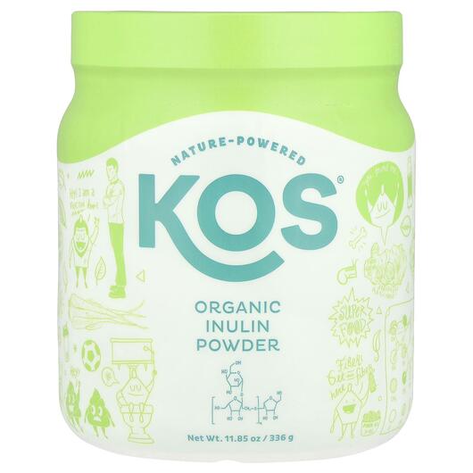 Основное фото товара KOS, Инулин, Organic Inulin Powder, 336 г