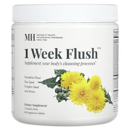 Основное фото товара MH, Детокс и очистка, 1 Week Flush, 84 таблеток