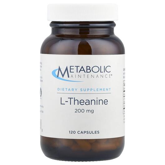 Основное фото товара L-Теанин 200 мг, L-Theanine 200 mg, 120 капсул