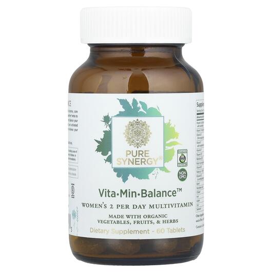 Основное фото товара Vita-Min-Balance Women's Multivitamin, Мультивитамины, 60 та
