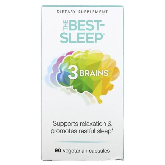 Основное фото товара Поддержка сна, 3 Brains The Best-Sleep, 90 капсул