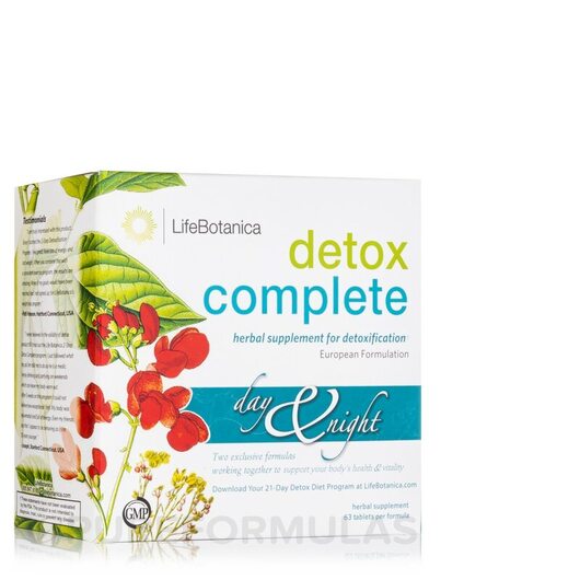 Основное фото товара Детокс и очистка, Detox Complete Day & Night, 126 таблеток