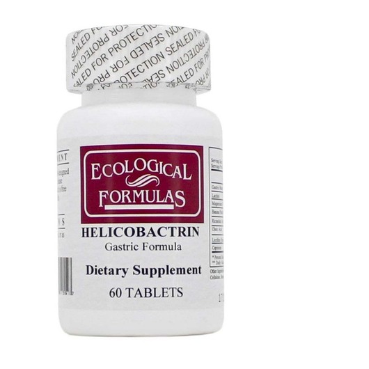 Основное фото товара Ферменты, Helicobactrin Gastric Formula, 60 таблеток