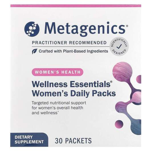 Основне фото товара Wellness Essentials Women, Вітаміни для жінок, 30 пакетів