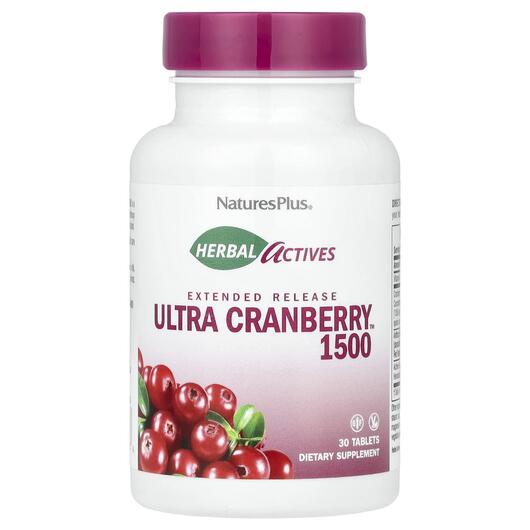 Основное фото товара Herbal Actives Ultra Cranberry 1500 1500, Травяные добавки, 30 ка
