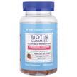 Фото товара Biotin Gummies Strawberry 10000 mcg, Витамин B7 Биотин, 120 табле