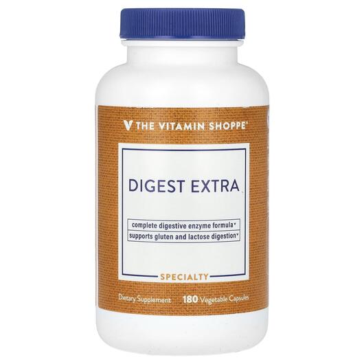 Основное фото товара TheVitaminShoppe, Ферменты, Digest Extra, 180 капсул