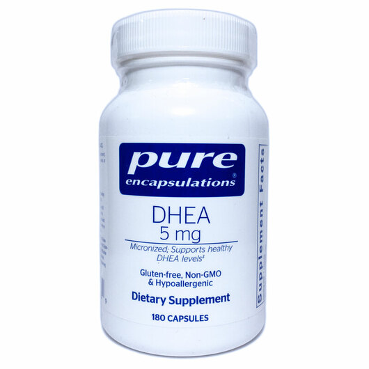 Основное фото товара DHEA Dehydroepiandrosterone 5 mg, Дегидроэпиандростерон, 180 капс