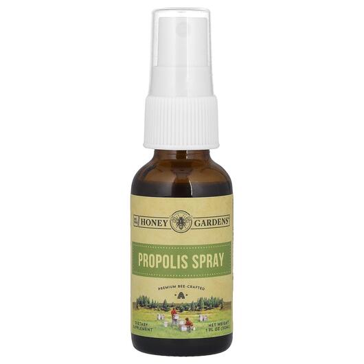 Основное фото товара Honey Gardens, Прополис Спрей, Propolis Spray, 30 мл