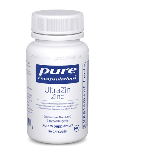 Основное фото товара Pure Encapsulations, Цинк, UltraZin Zinc, 90 капсул