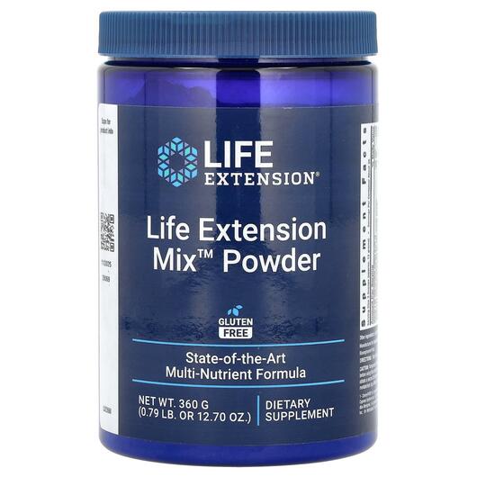 Основне фото товара Life Extension, Mix Powder, Вітаміни, 360 г