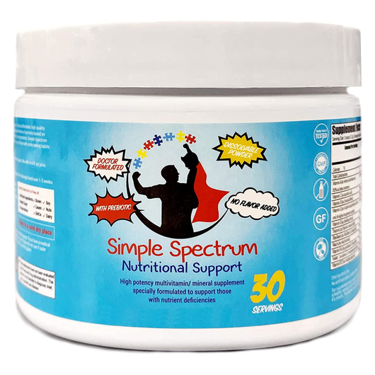 Основное фото товара Simple Spectrum, Витамины для детей, Nutritional Support, 141 г