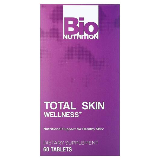 Основное фото товара Кожа ногти волосы, Total Skin Wellness, 60 таблеток