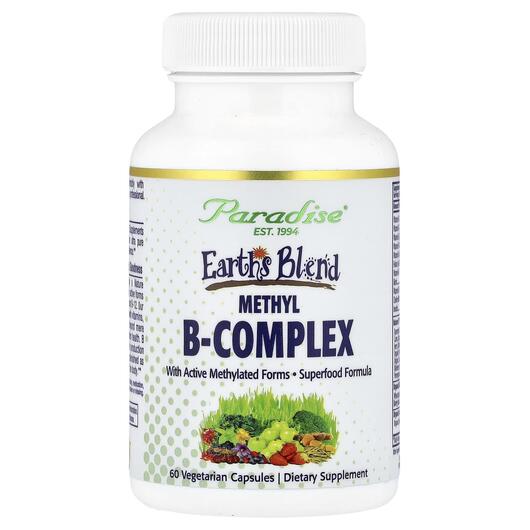Основное фото товара B-комплекс, Earth's Blend B-Complex with Nature's C, 60