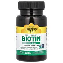 Обзор на Biotin 5 mg Биотин 5000 мкг Country Обзор на Biotin 5 mg Биотин 5000 мкг Country
