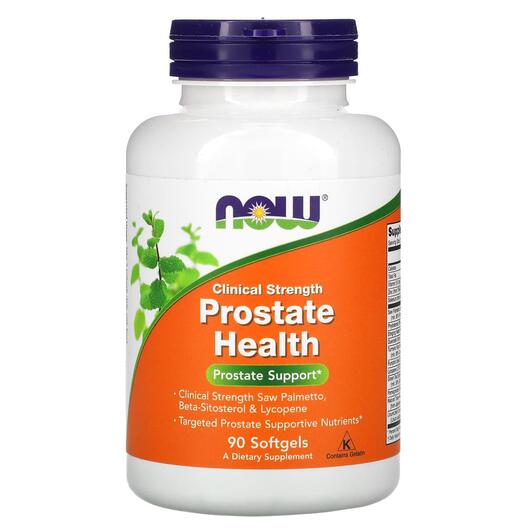 Основное фото товара NOW, Поддержка простаты, Prostate Health, 90 капсул