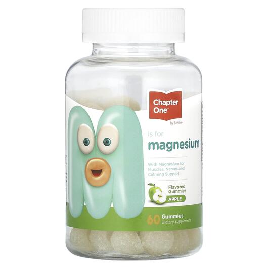 Основное фото товара Chapter One, Магний, M is for Magnesium Apple, 60 таблеток