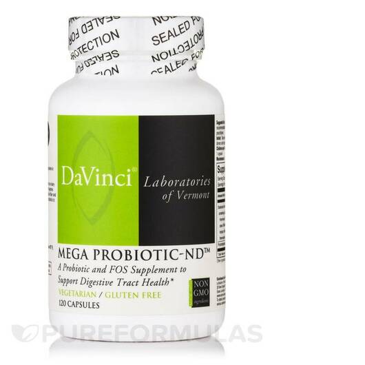 Основное фото товара DaVinci Laboratories, Пробиотики, Mega Probiotic-ND, 120 капсул
