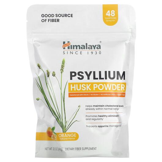 Основное фото товара Himalaya, Псиллиум, Psyllium Husk Powder Orange, 340 г
