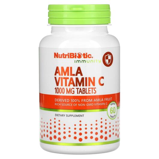 Основное фото товара Витамин C, Immunity Amla Vitamin C 1000 mg, 60 таблеток