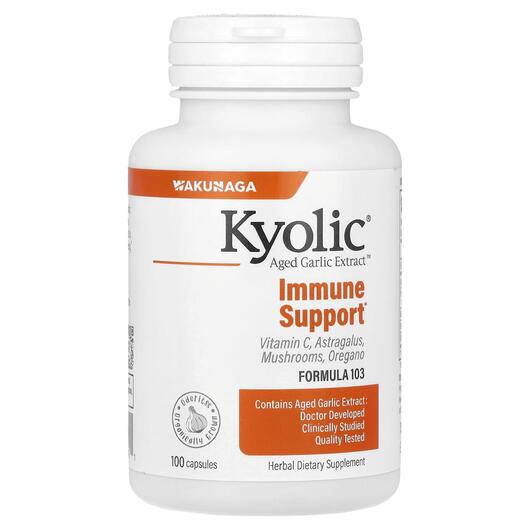 Основное фото товара Kyolic, Поддержка иммунитета, Immune Support, 100 капсул