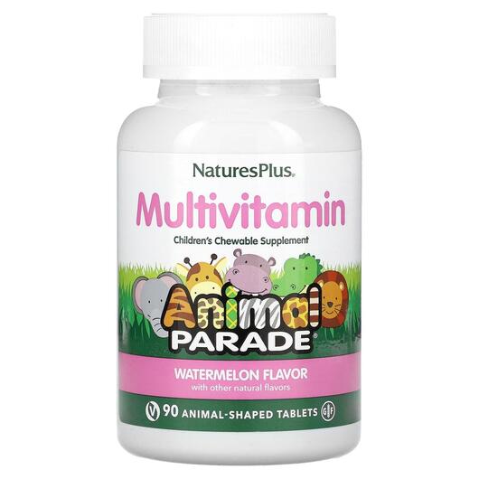 Основное фото товара Children's Animal Parade Multivitamin, Витамины для детей, 9