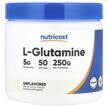 Nutricost, L-Glutamine Unflavored, L-Глутамін, 250 г