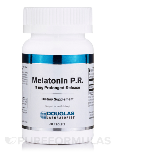 Основное фото товара Мелатонин, Melatonin P.R. 3 mg ProlongedRelease, 60 таблеток