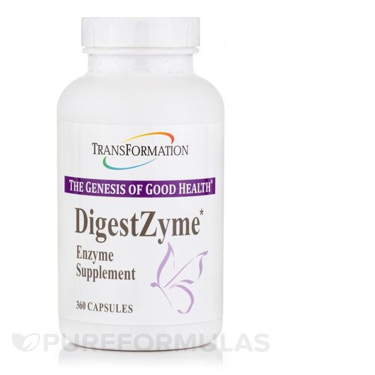 Основное фото товара Transformation Enzymes, Ферменты, DigestZyme, 360 капсул