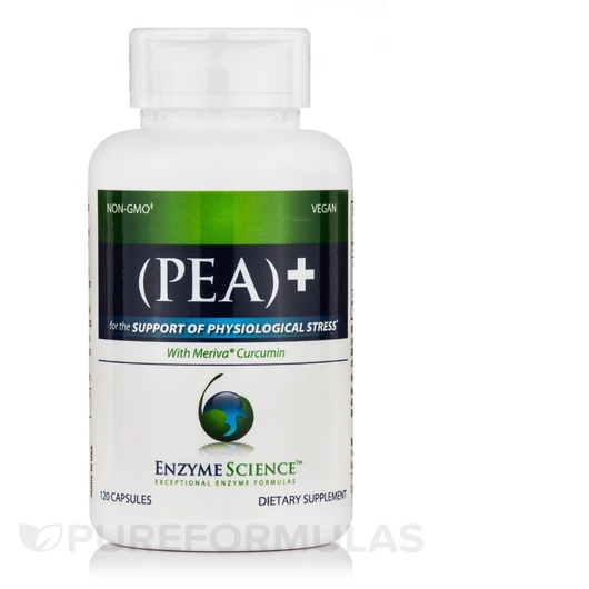 Основное фото товара Enzyme Science, ПЭА, PEA+, 120 капсул