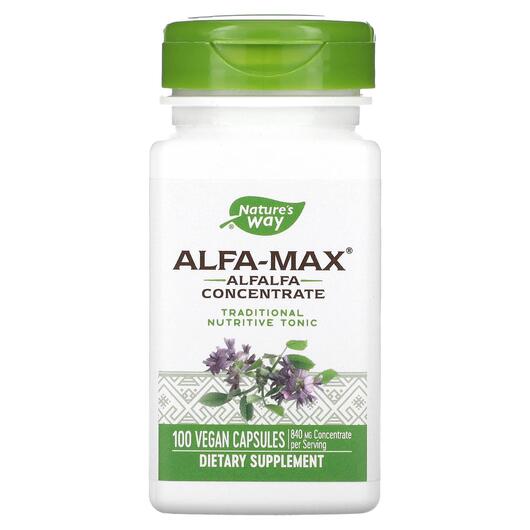 Основное фото товара Люцерна 525 мг Альфа-Макс, Alfa-Max 525 mg, 100 капсул